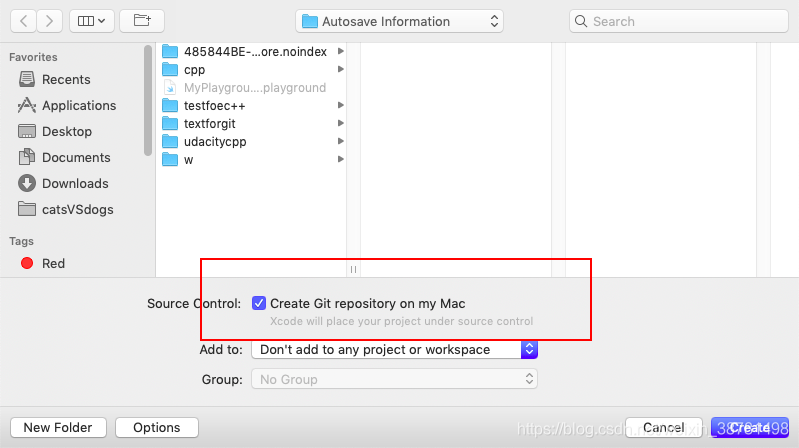 Xcode 配合 Git 进行版本控制配图